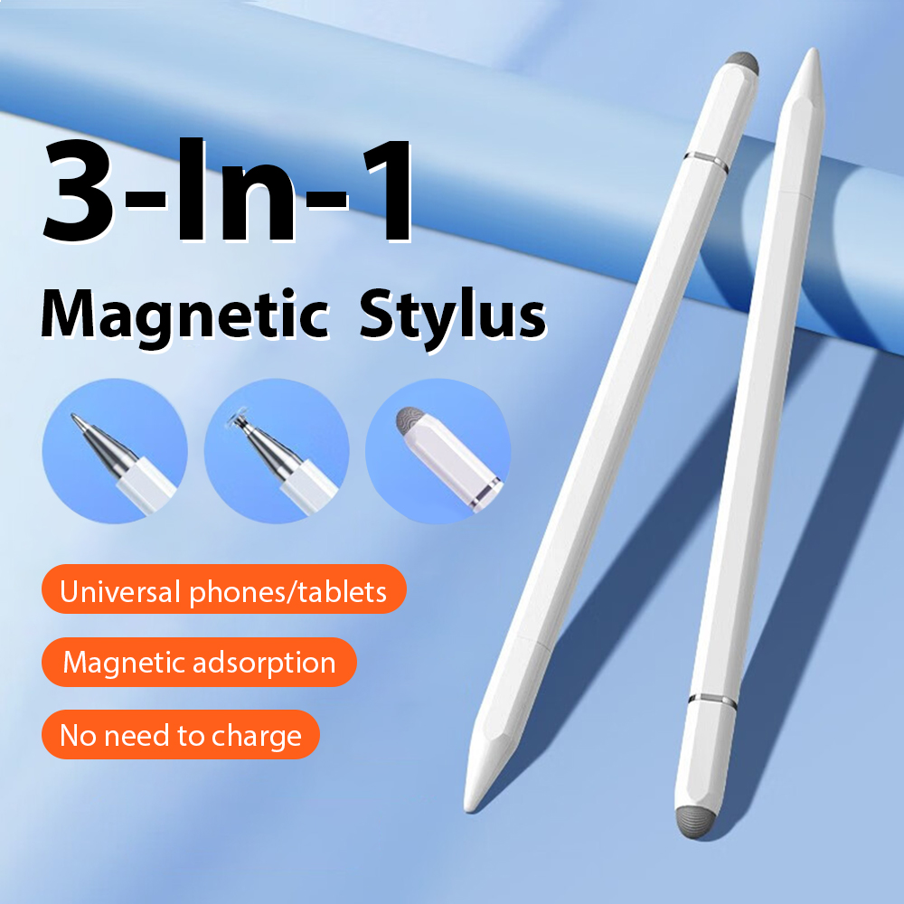 Pen Tablet Accessories - Caneta stylus magnética universal 3 em