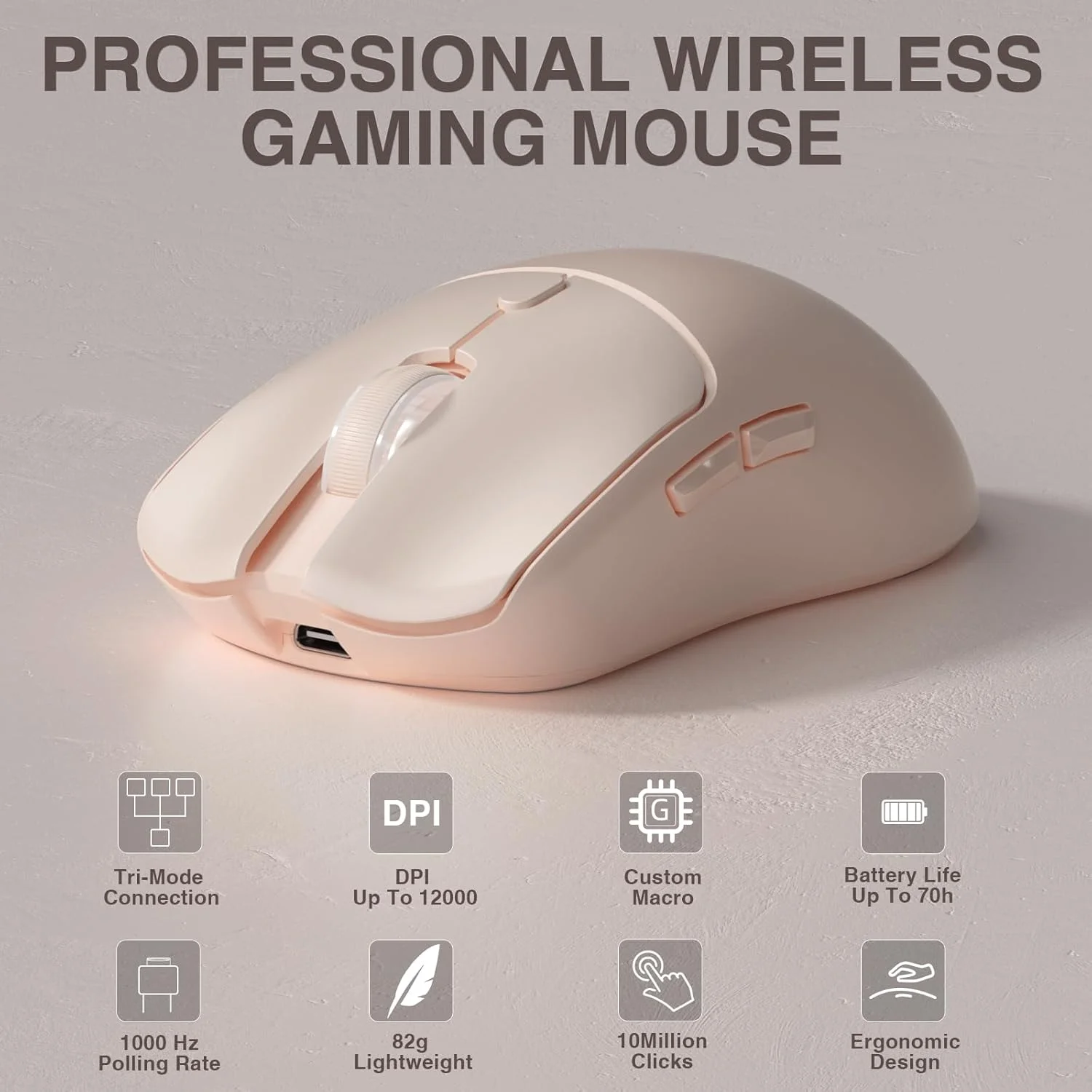 Tablet Accessories For Gaming - Mouse Gamer Sem Fio Tri-mode AULA