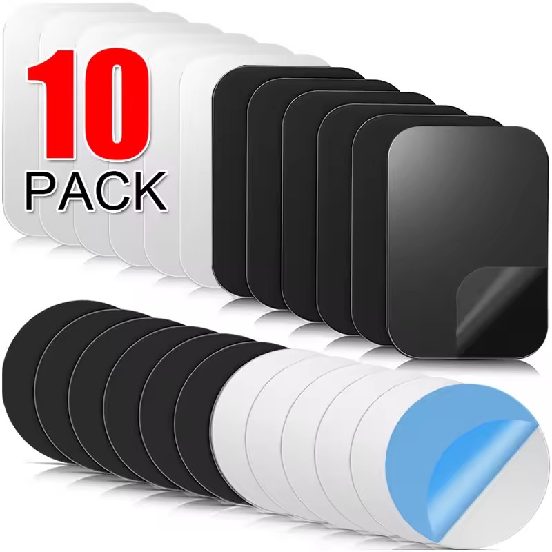 Tablet Car Accessories - Placa Metálica Magnética Fina para Suporte