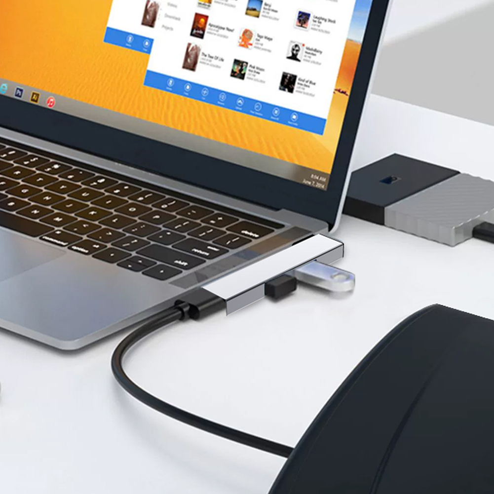 Usb Hub Type C - Estação de Acoplamento USB 3 em