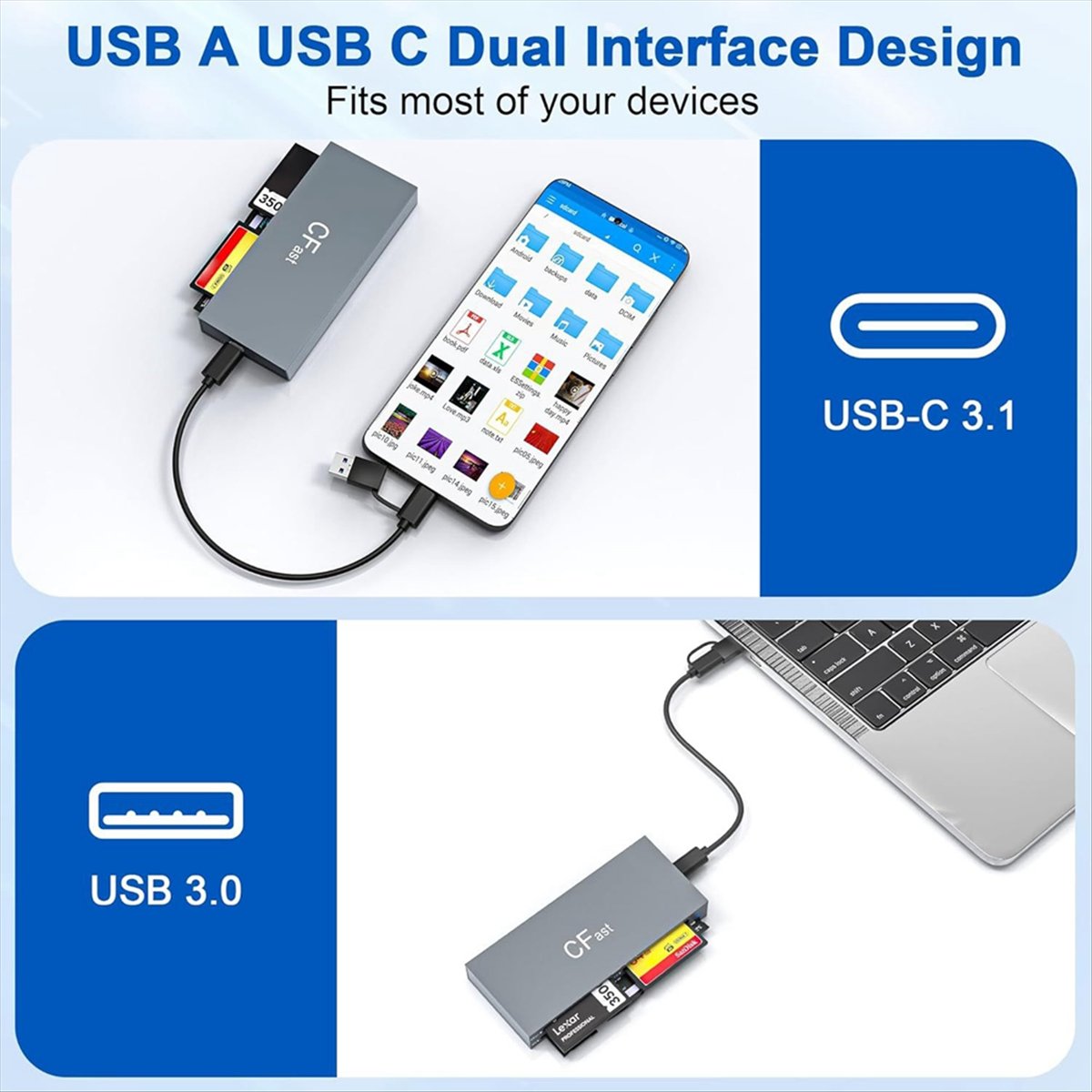 Accessories For Tablet Users - 【Novo Usuário】Leitor de Cartões de Memória