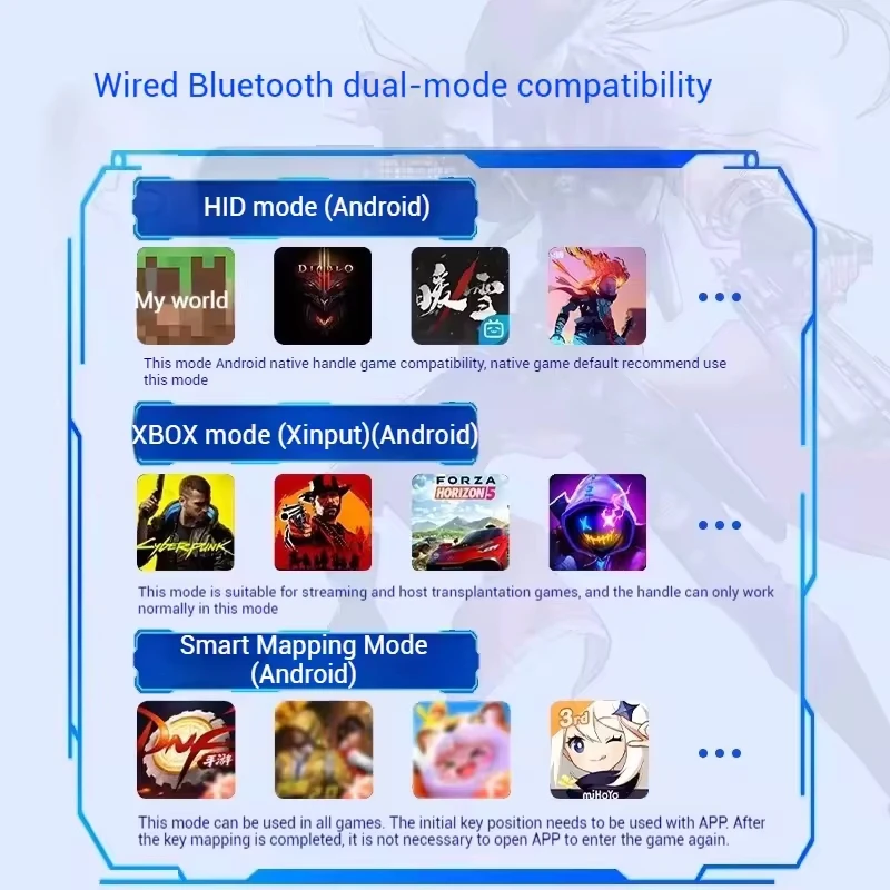Gamepad controle de jogo para  - Tablet Accessories For Gaming avaliação e preço