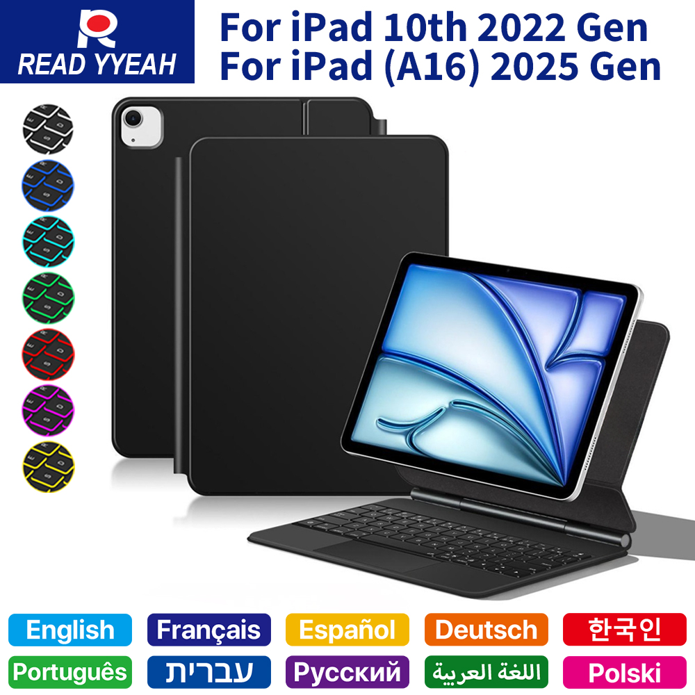 Teclado Mágico 2026 com Blueto - Tablet Accessories Case avaliação e preço