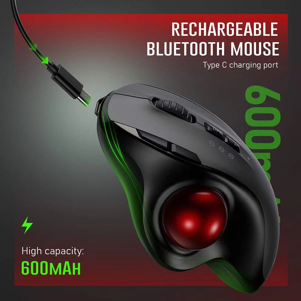 Mouse trackball sem fio recarr - Accessories For Tablet Users avaliação e preço