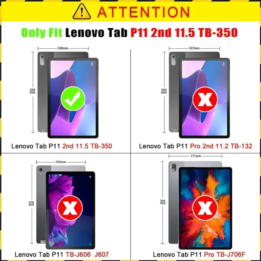 Coque para lenovo tab p11 2a g - Tablet Accessories Case avaliação e preço