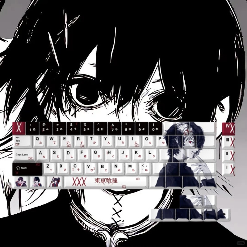 Keycap de Anime Tokyo Ghoul Ki - Tablet Accessories For Gaming avaliação e preço