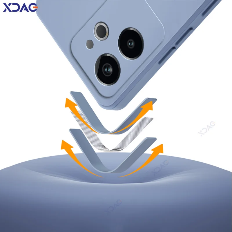 Capa luxuosa de camada dupla p - Realme Gt 6 avaliação e preço