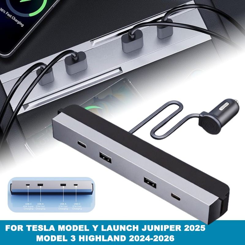 Adaptador de Carro para Consol - Usb Hub Type C avaliação e preço