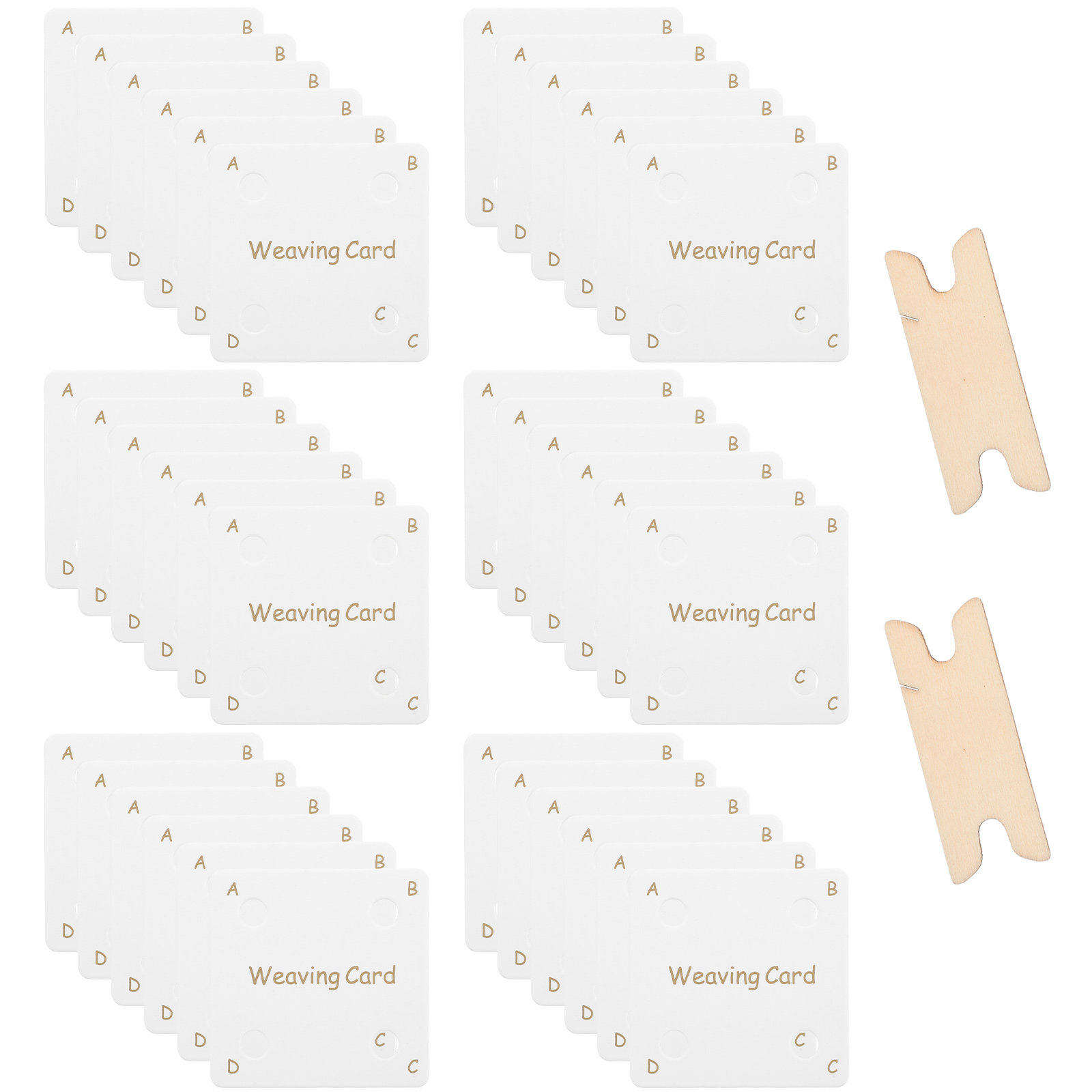 1 Conjunto de Cartões Quadrado - Tablet Weaving Accessories avaliação e preço