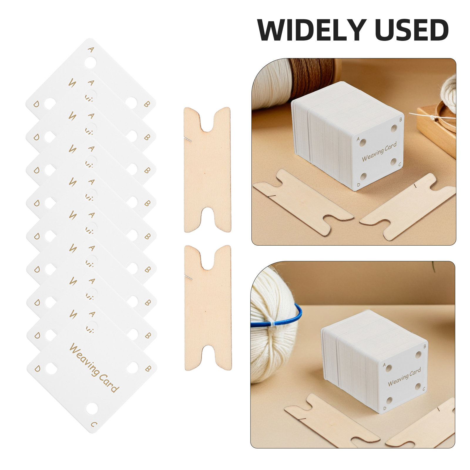 1 Conjunto de Cartões Quadrado - Tablet Weaving Accessories avaliação e preço