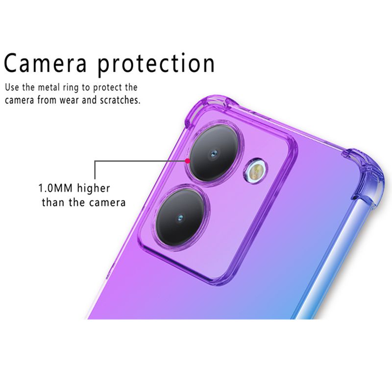 Capa tpu gradiente à prova de  - Vivo Y28 avaliação e preço