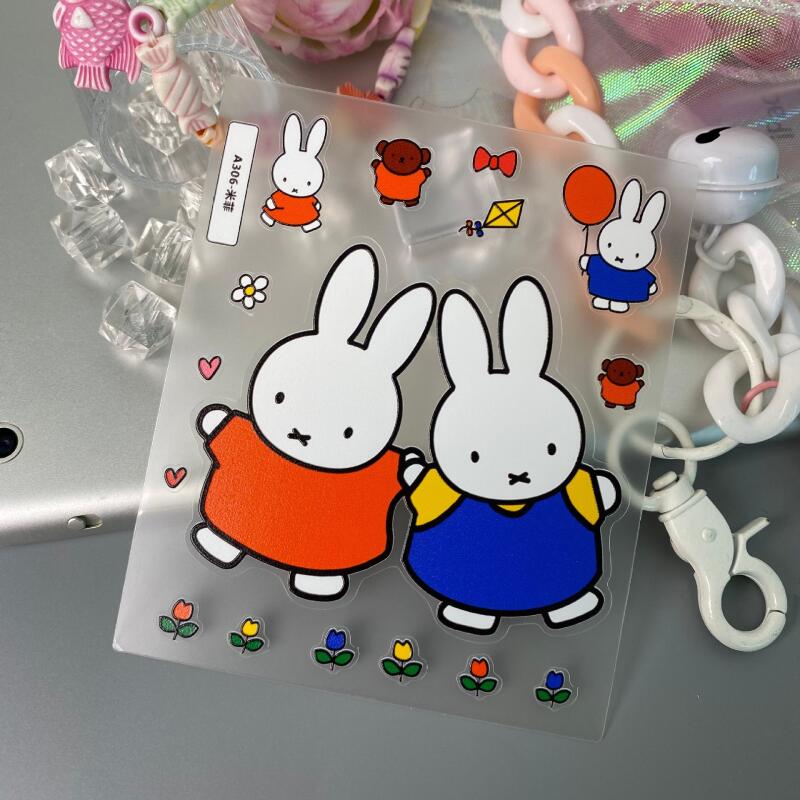 Adesivos 3D do Cartoon Miffy,  - Tablet Accessories 3D Print avaliação e preço